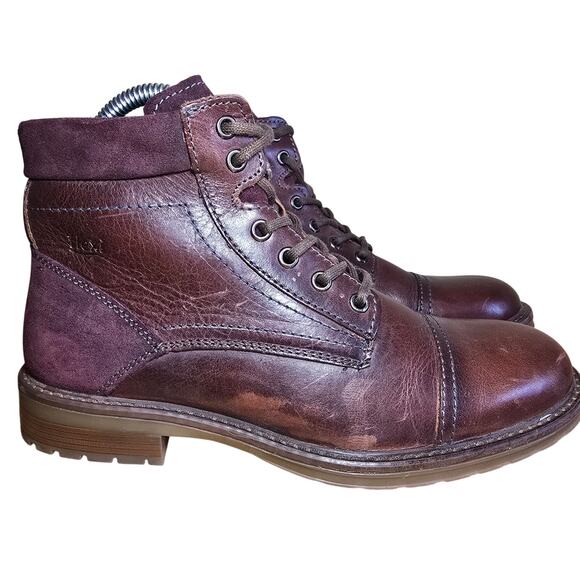 Flexi Country Men's Leather ZIp Trail Boots Mens Size 7.5 Womens Size 9 Great - Picture 4 of 9